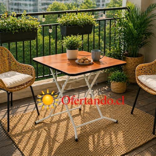 Mesa Plegable Multifuncional Portátil - Imagen 5